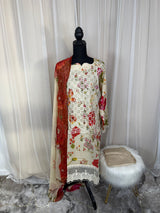 Luxury Embroidered Lawn Ready To Ship