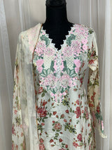Luxury Embroidered Lawn Ready To Ship