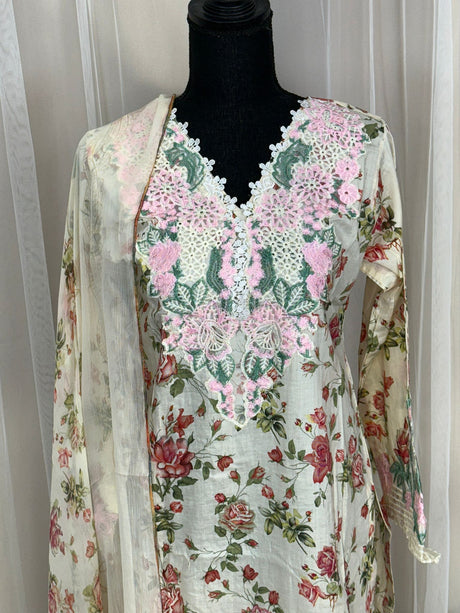 Luxury Embroidered Lawn Ready To Ship