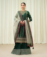 3Pc Embroidered Suit by Sapphire