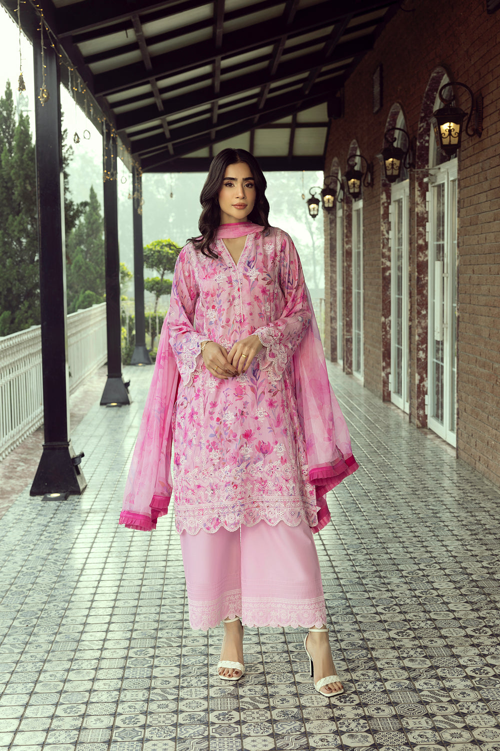 Lakhany Embroidered 3pc Suit
