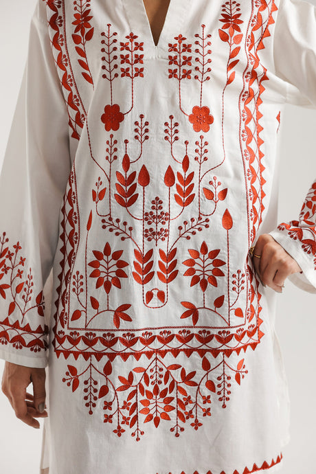 Ethnic Embroidered 2pc Suit