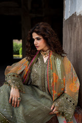 Vasal Embroidered Chiffon Suit By Charizma
