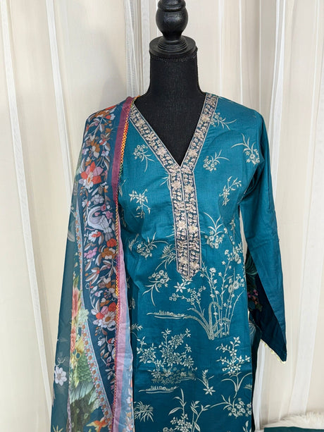 Luxury Embroidered Lawn Ready To Ship
