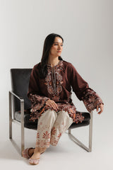 Ethnic Embroidered 2pc Suit