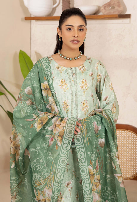 Satin By Adan's Libas Luxury Embroidered Lawn Collection