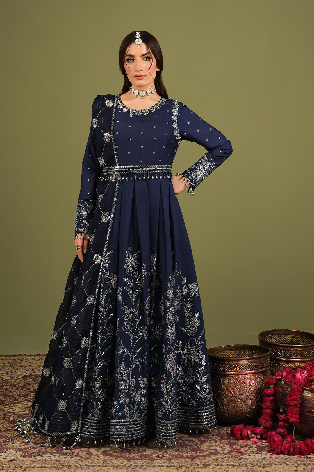 Luxe By Alizeh Raw Silk Suit