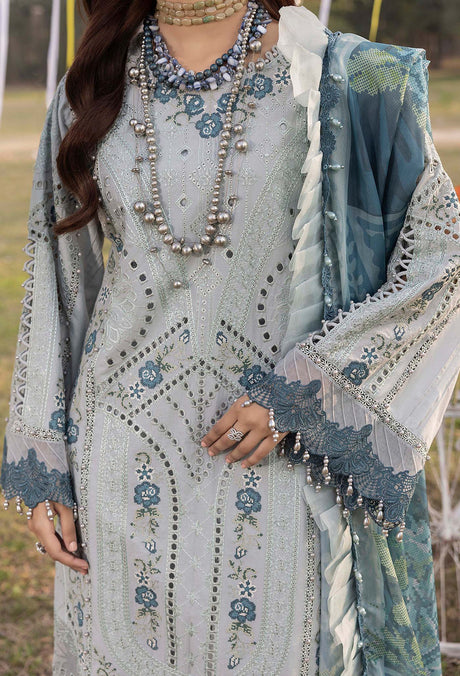 Adan's Libas Embroidered Lawn