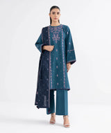 3Pc Embroidered Suit by Sapphire