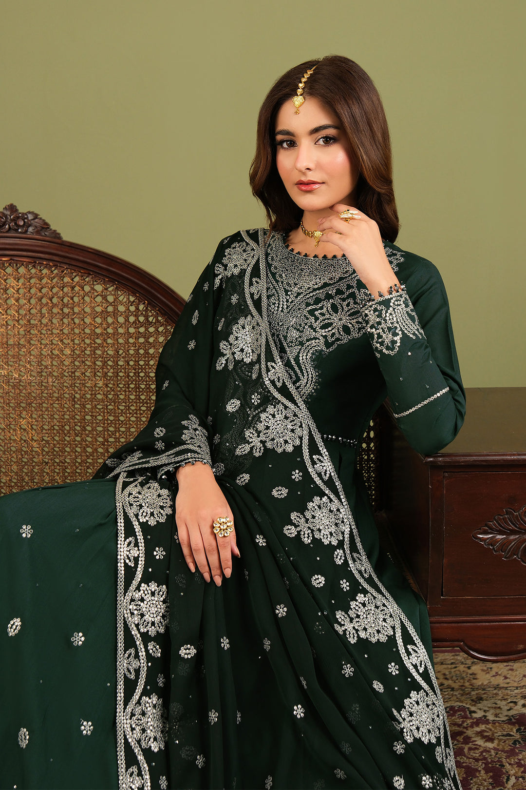Luxe By Alizeh Raw Silk Suit