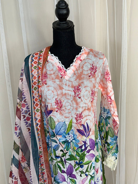 Luxury Embroidered Lawn Ready To Ship