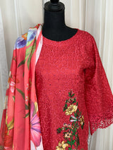 Luxury Embroidered Lawn Ready To Ship