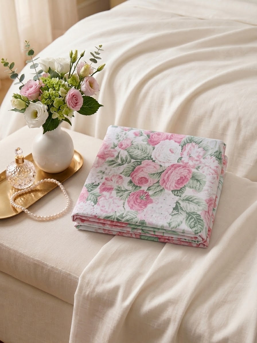 Pakistani King Size Bedsheet with Pillow Cover