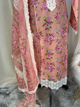Luxury Embroidered Lawn Ready To Ship
