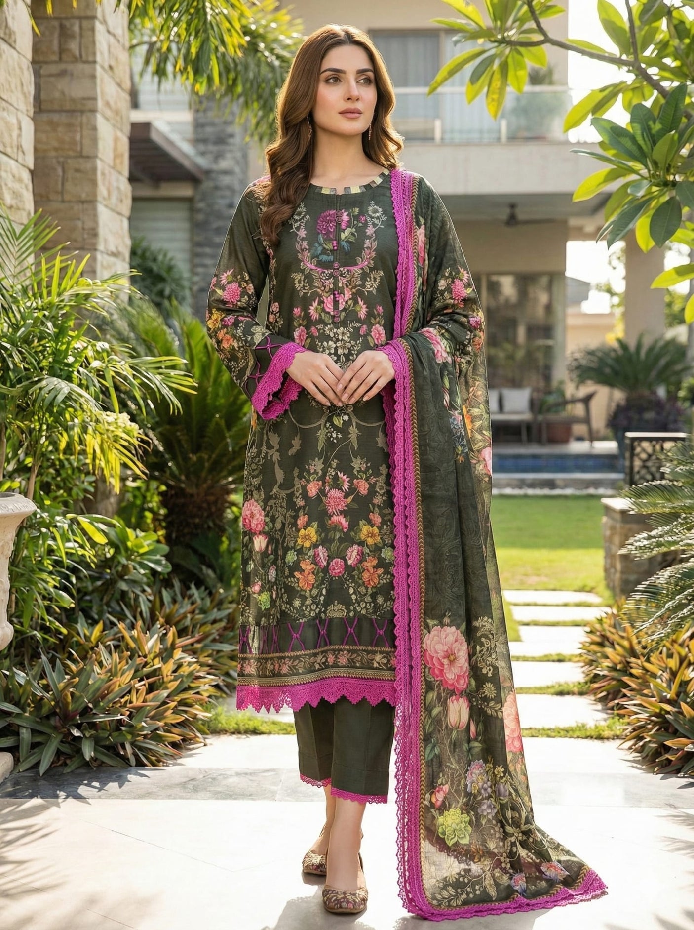Tasbeeha Winter Embroidered Khaddar Vol-2