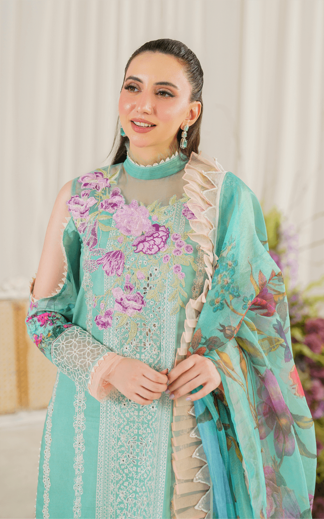 Pretty in Pink by Asifa & Nabeel Premium Lawn