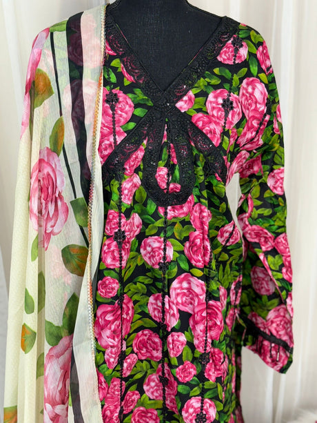 Luxury Embroidered Lawn Ready To Ship