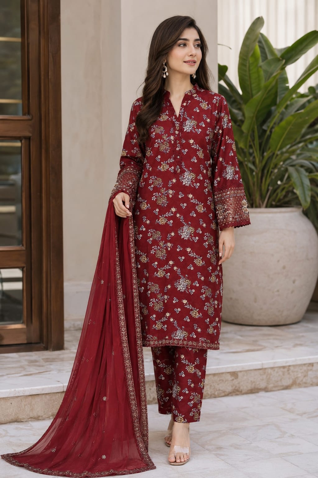 Sada Bahar Festive Embroidered Lawn