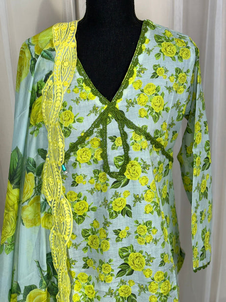 Luxury Embroidered Lawn Ready To Ship