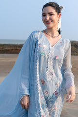 Serene Embroidered Cotton Suit Set