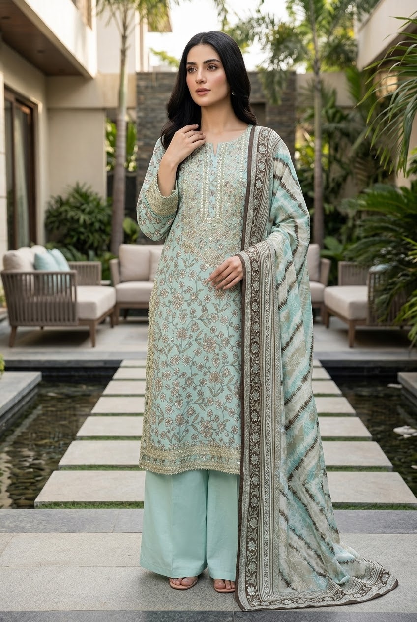 Bin Saeed Embroidered Luxury Collection