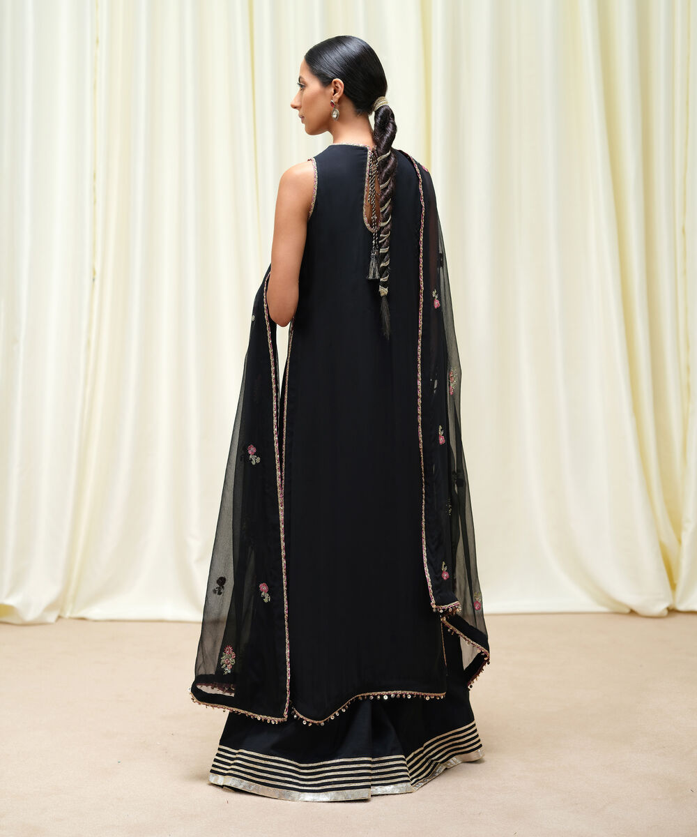 3 Piece - Embroidered Chiffon Suit by Sapphire