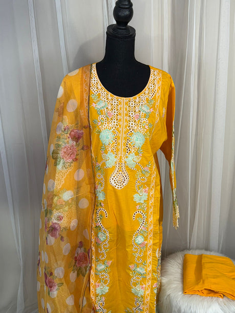 Luxury Embroidered Lawn Ready To Ship
