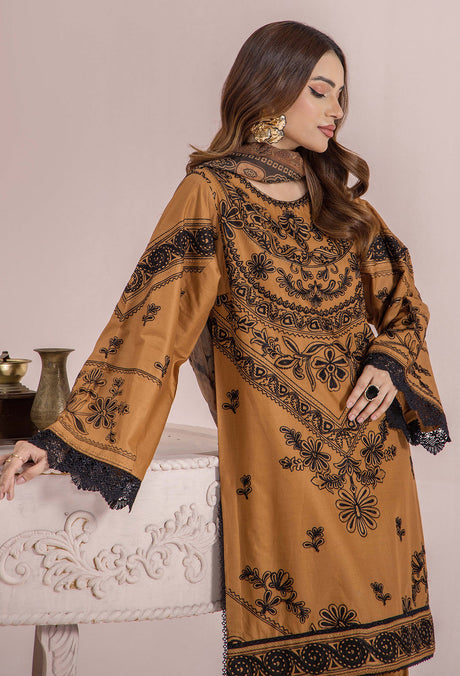 Adan's Libas Embroidered Lawn