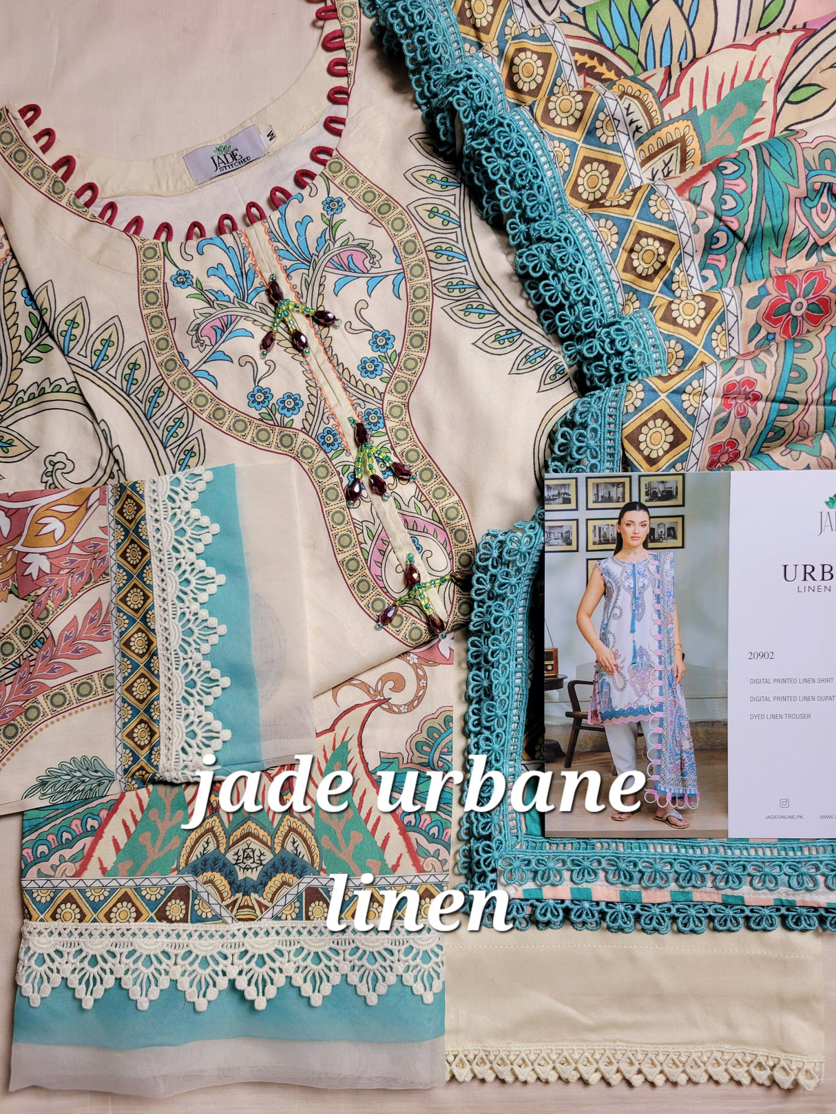 Jade Urbane Linen Collection