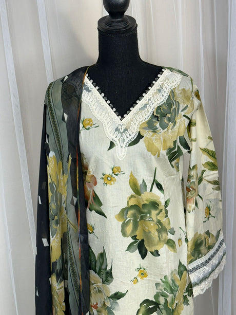 Luxury Embroidered Lawn Ready To Ship