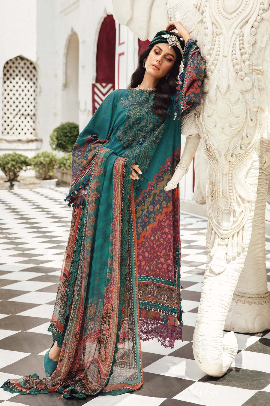 Maria B Mprints Embroidered Lawn Collection