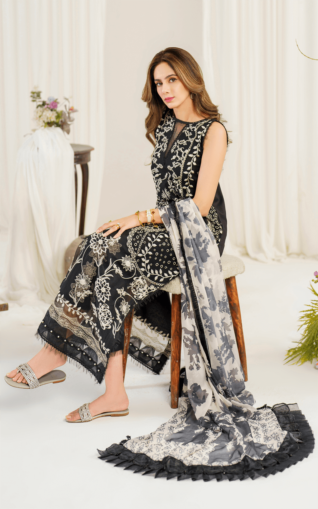 Pretty in Pink by Asifa & Nabeel Premium Lawn