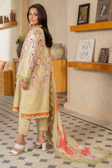 Charizma 3-PC Embroidered Lawn Suit