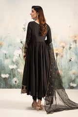 Maria. B. Embroidered Self Jacquard Lawn Suit