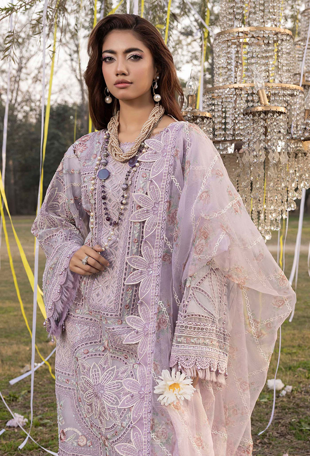 Adan's Libas Embroidered Lawn