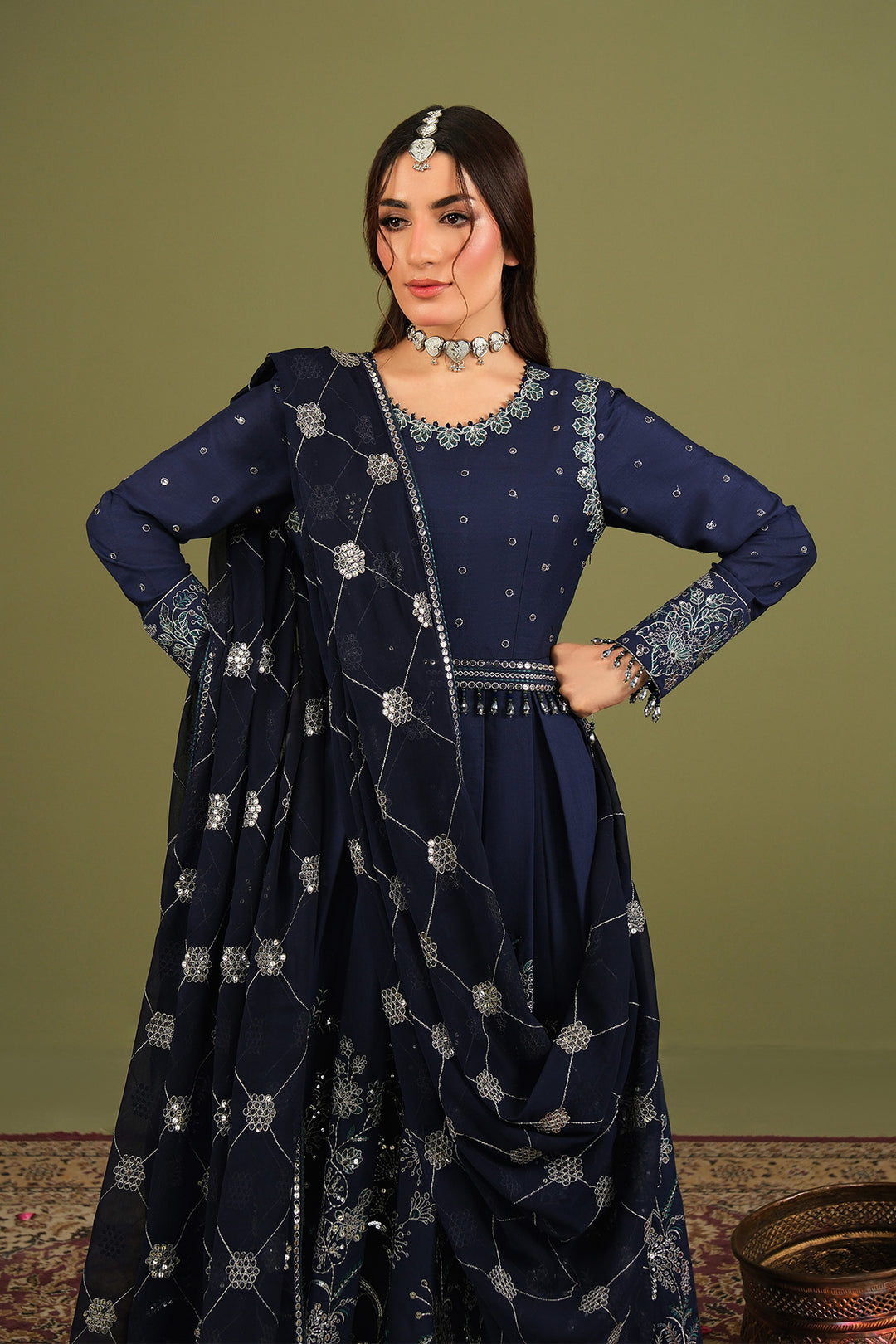 Luxe By Alizeh Raw Silk Suit