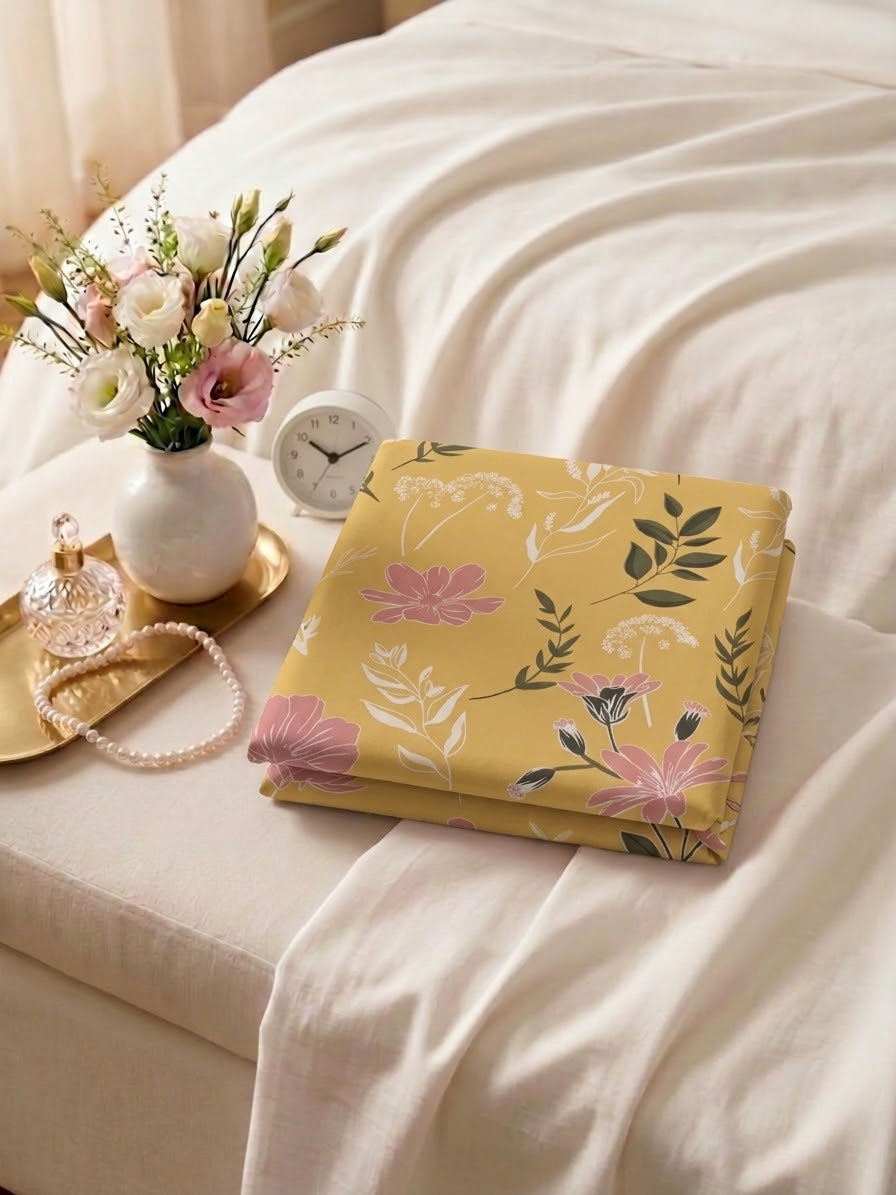 Pakistani King Size Bedsheet with Pillow Cover