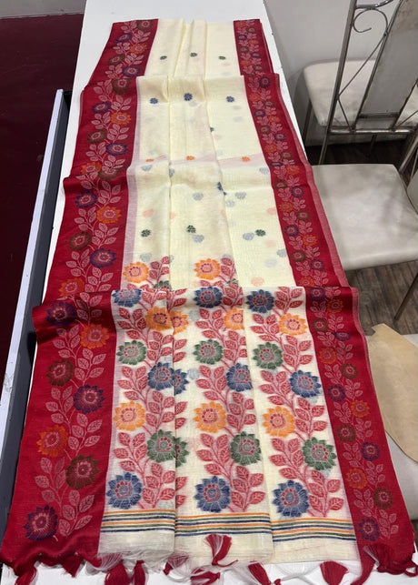 Exclusive Gicha Cotton Saree