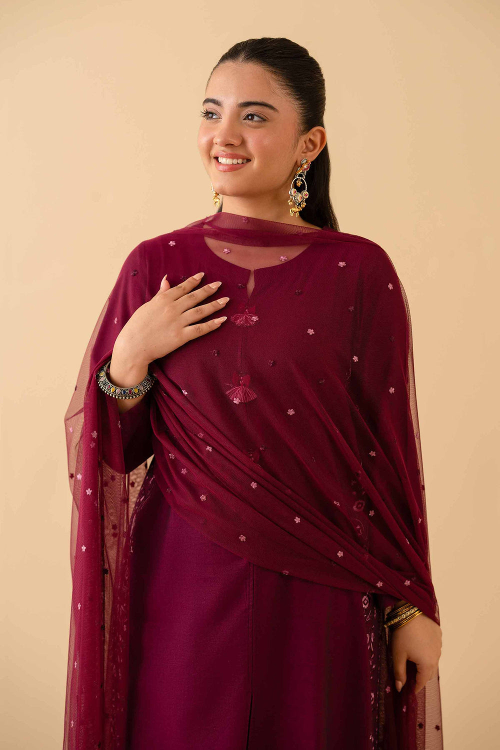 3 Piece Embroidered Suit by Nishat Linen