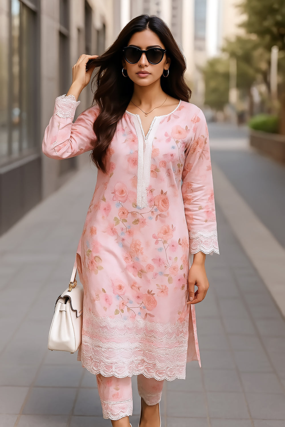 Lakhany Embroidered 2pc Suit