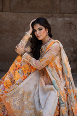 Vasal Embroidered Chiffon Suit By Charizma
