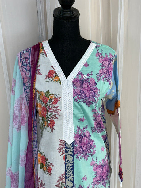 Luxury Embroidered Lawn Ready To Ship