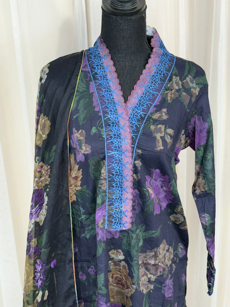 Luxury Embroidered Lawn Ready To Ship