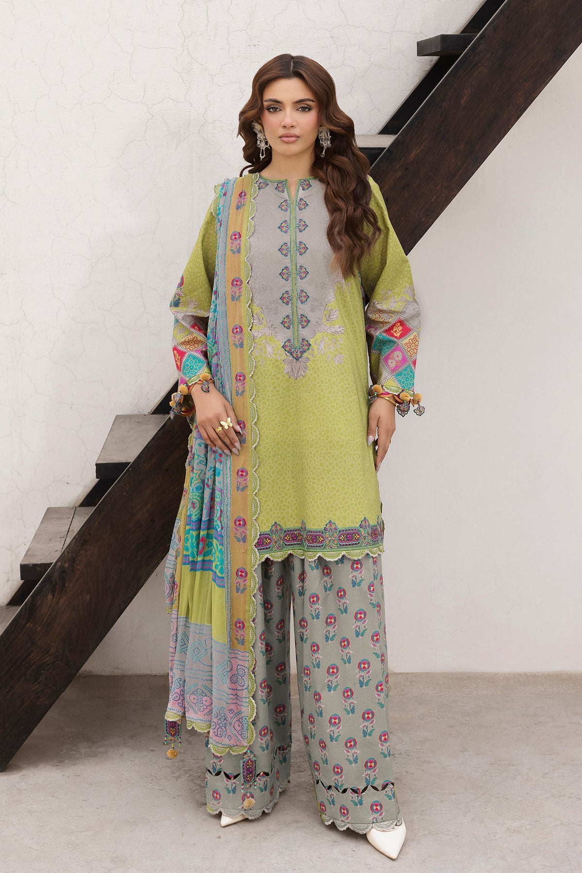 Andaaz By Charizma 3-PC Embroidered Lawn Collection