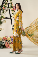Maria. B. Embroidered  Lawn Suit
