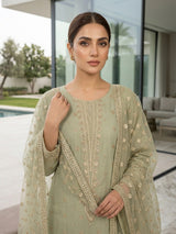 Cross Stitch Chiffon Embroidered Collection