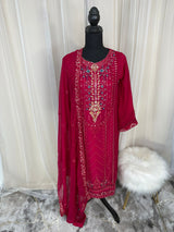 2pc Embroidered Kurti Collection Ready To Ship