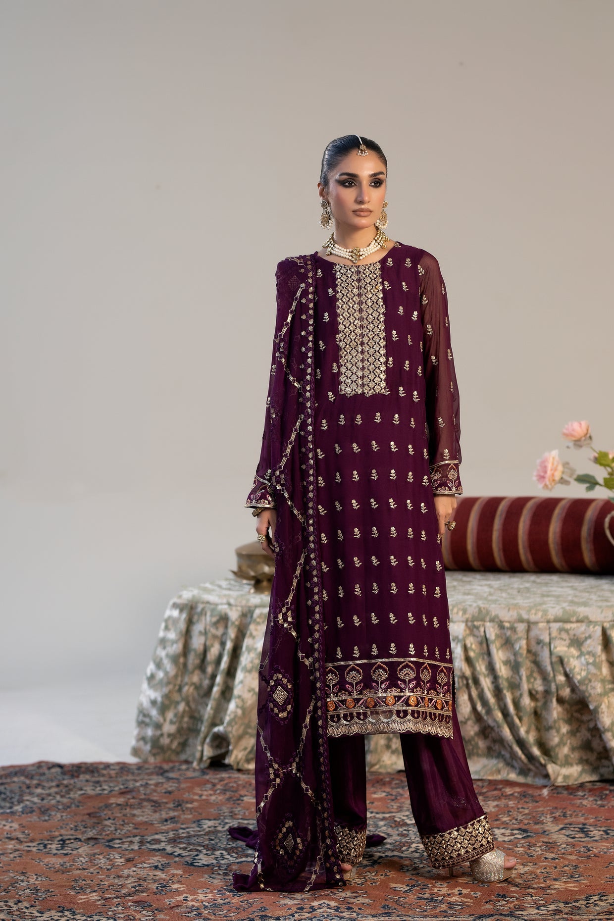 Razia Gul Embroidered Chiffon Collection