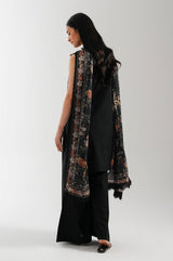 3-PC Embroidered Lawn by Zeen