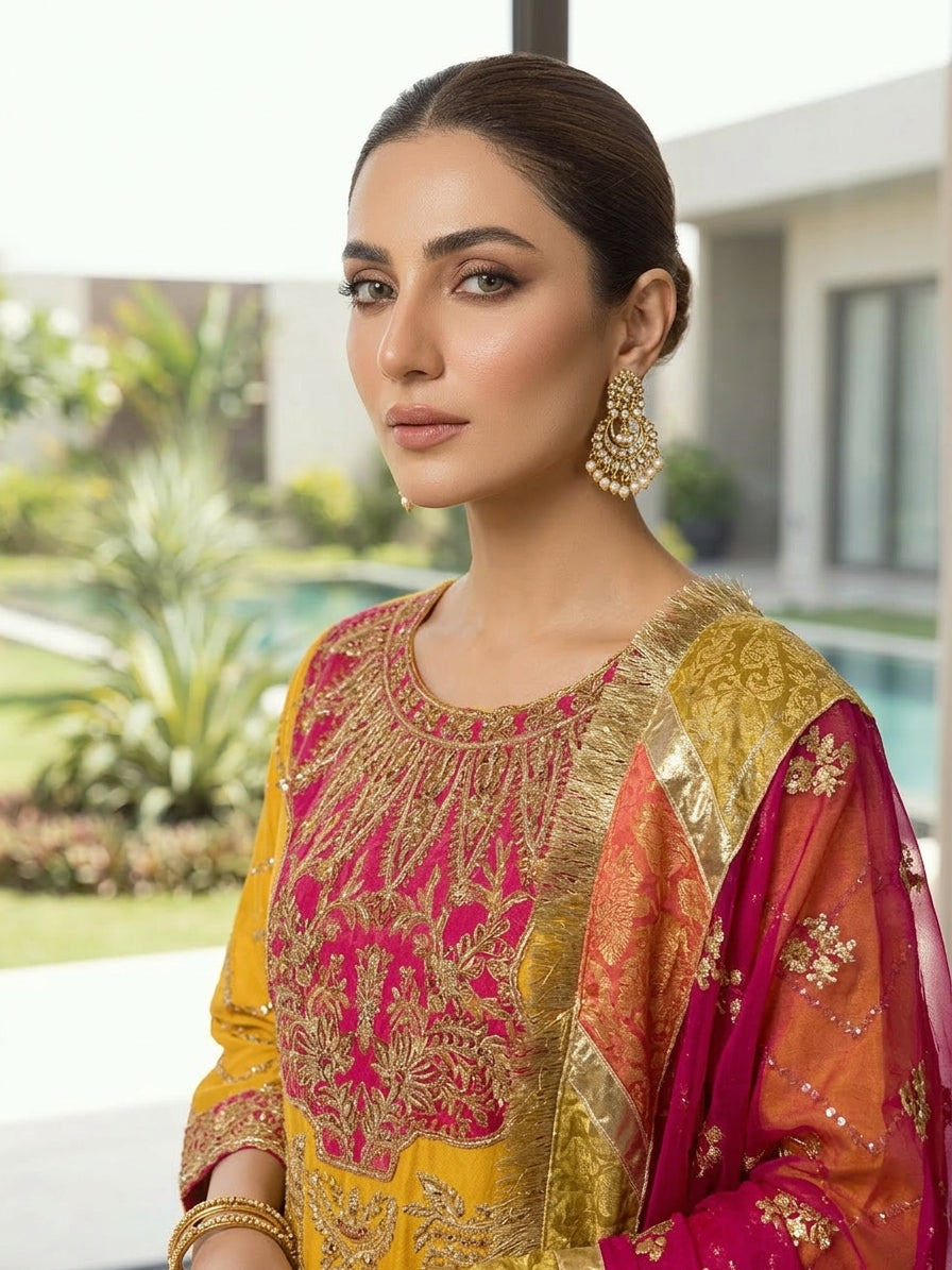 Maryam & Maria Premium Embroidered Collection
